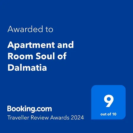 Apartment And Room Soul Of Dalmatia 3*